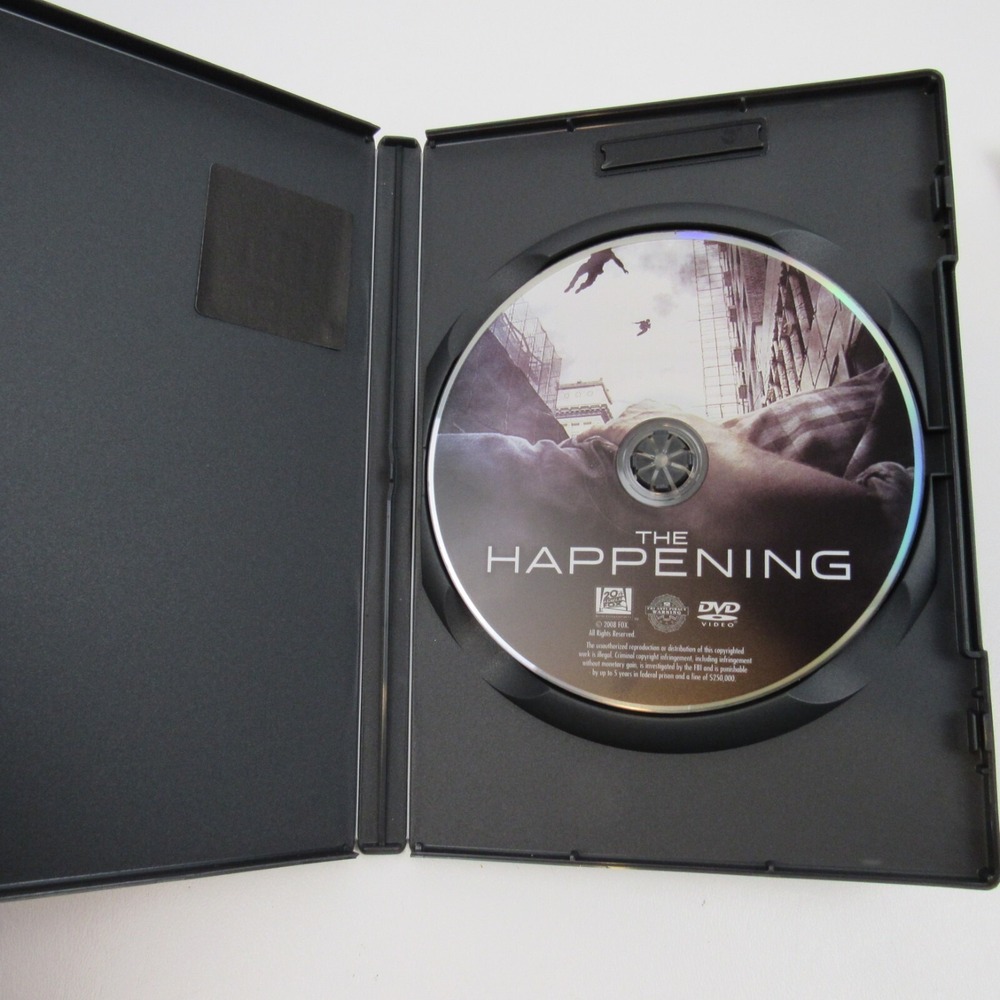The Happening (DVD, 2008) with Mark Wahlberg, directed by M.Night Shyamalan‎ - Picture 3 of 4